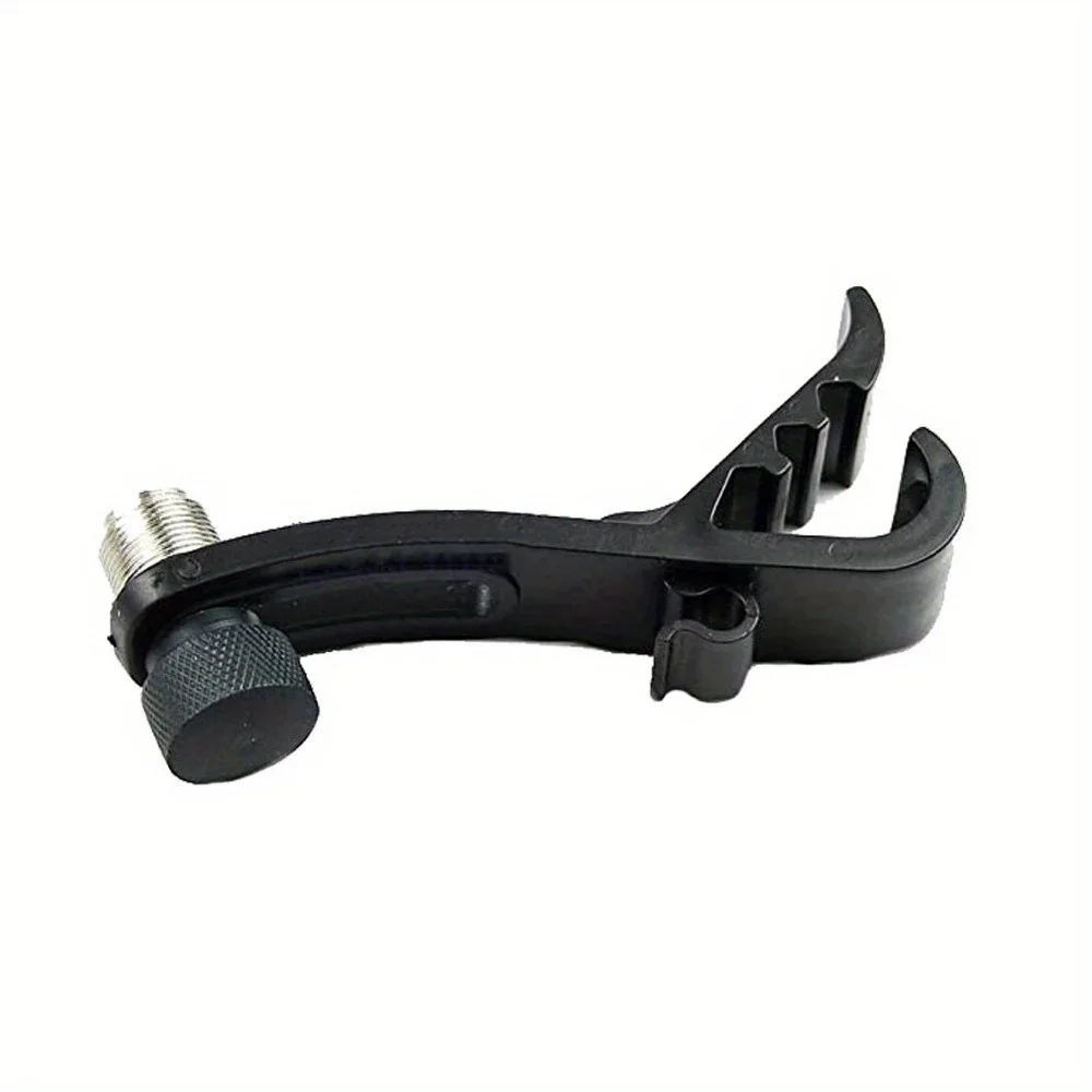 Microphone Stand Lavalier Microphone Clip 1PC Drum Microphone Clip Adjustable Mic Clamp Holder Stand Drum Rim Mount Clamp