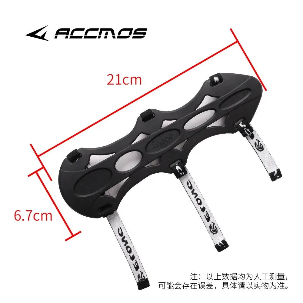 8-Inch Rubber Archery Arm Guard - Protective Shooting Armband for Bow Hunting Enthusiasts