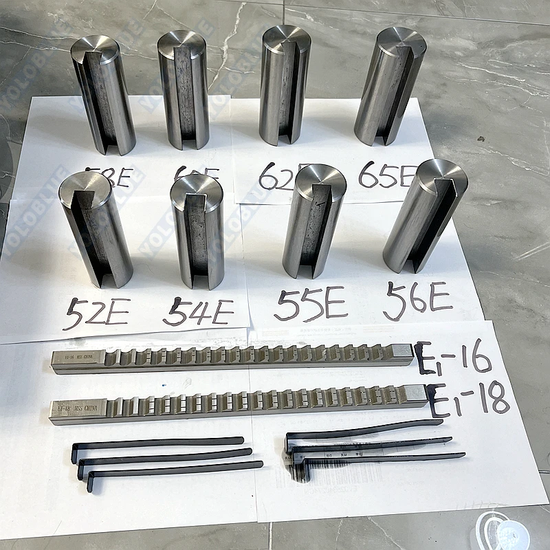 �� 90 Hss16 Stück Rillen-Keilnut-Räumnadeln-Set, Buchsen-Unterlegscheiben-Set, metrisches System, HSS-Keilnut-Werkzeugmesser für CNC-Maschine – Detail 4