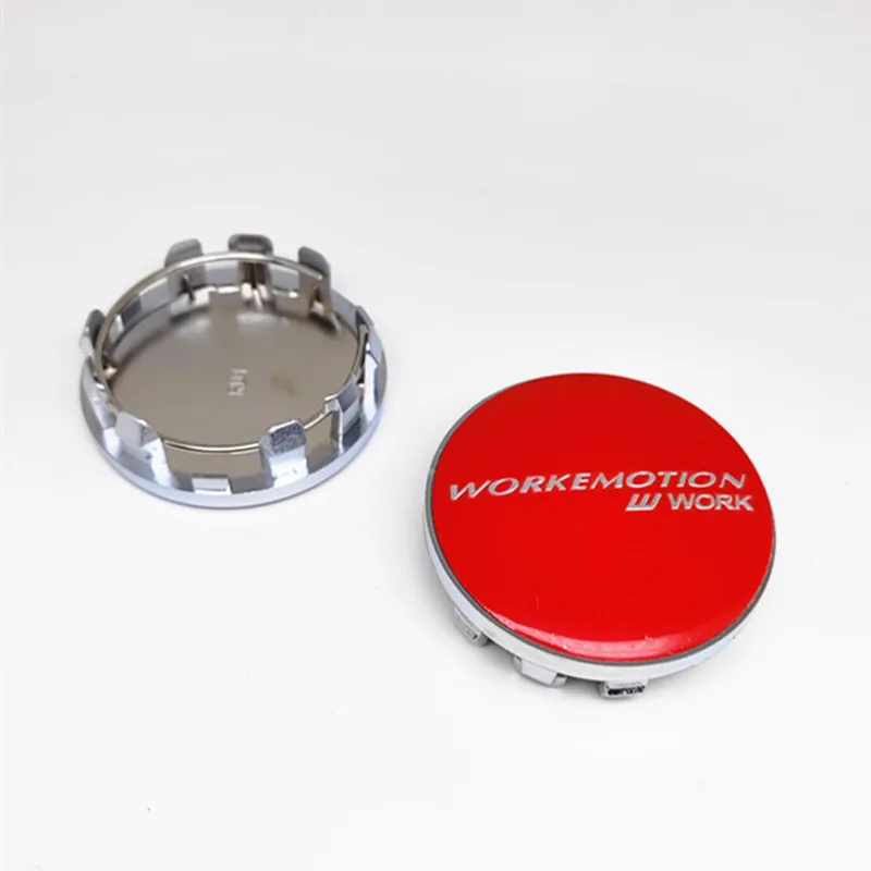 Work Emotion Wheel Center Cap Hub Cover 4pcs 59mm 55mm Auto Rims Dust Proof Hubcaps Emblem Car Styling