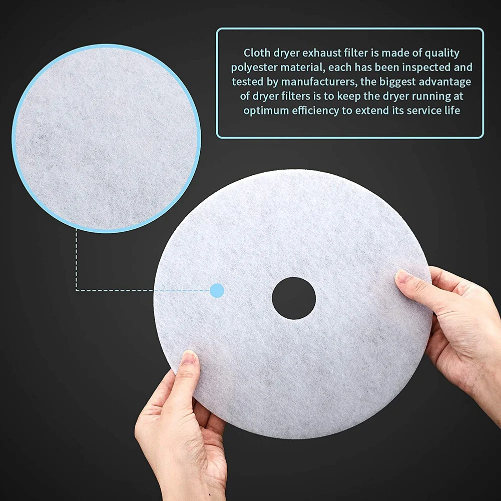 Universal Cloth Dryer Exhaust Filters Dryer Lint Filter Replacement Compatible with Magic Chef Sonya 20 Pieces