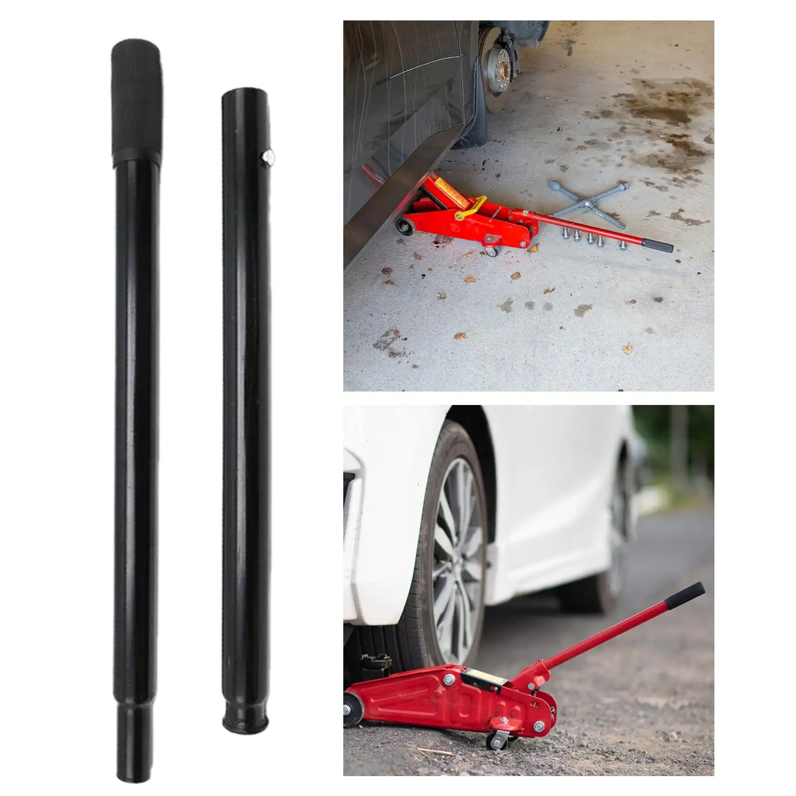3 Ton Jack Handle Horizontal Jack Handle Replacing Multiuse Practical Metal Easy to Use Jack Pressure Rod for Auto Truck