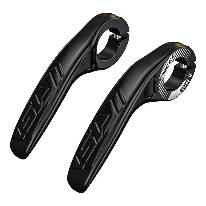 Bicycle Handlebar 1 Pair Adjustable Small Auxiliary Vice Handle Rest Cow Horn for MTB Cycling