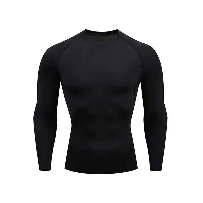 Fitness Clothing Men's Long Sleeve Running Basketball Training Basecoat T-shirt Tight Fit High Elastic Fast Dry Compression compression t shirt sport t shirt running t shirts fitness clothes running t shirt men t shirts