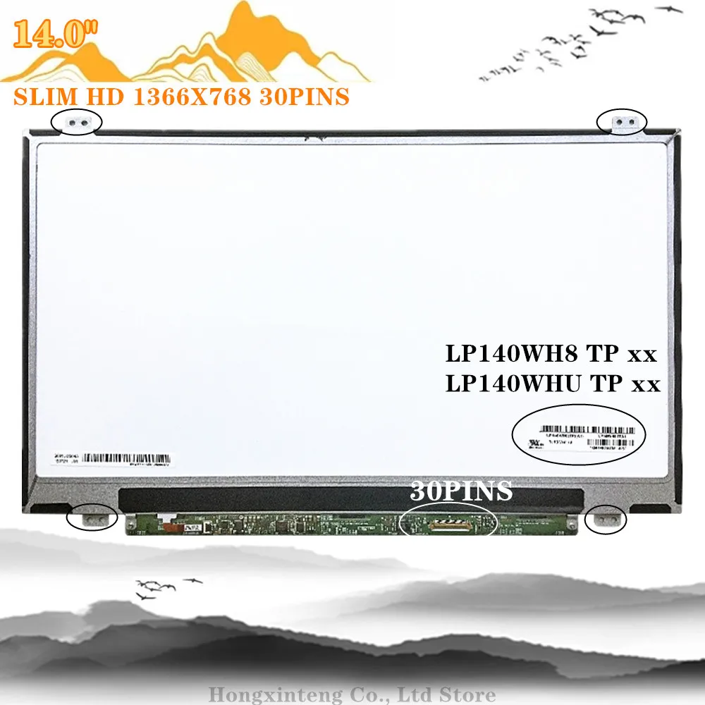 Tela Lcd para Dell Latitude Dell Latitude E7470 E5450 14-e7440 3450 3470 E5470 3460 3480 3490 5490 14 Slim 30 Pinos hd 1366x768 - Imagem 3