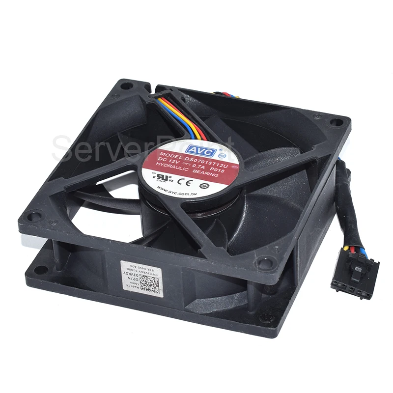 

Хорошо протестированный Вентилятор охлаждения 0XG27M XG27M 7015 7 см DS07015T12U P018 12 В 0.7A для Dell 3650