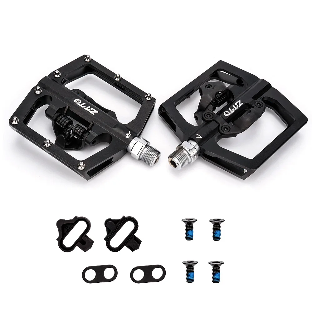 

ZTTO Peilin Pedal Mountain Road Bike Lock Pedal Turn Flat Pedal Aluminum Alloy Pedal Bearing Riding Accessories SPD