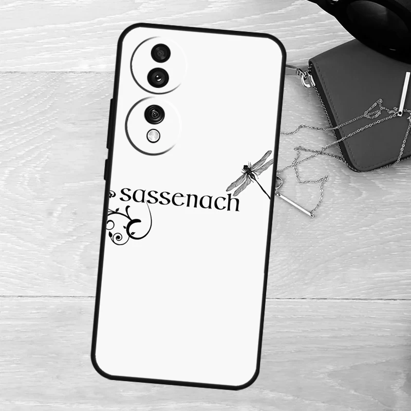 Sassenach Dragonfly Phone Case - Elegant Design