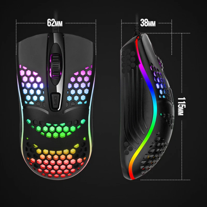 LED Gaming Optical Mouse 5