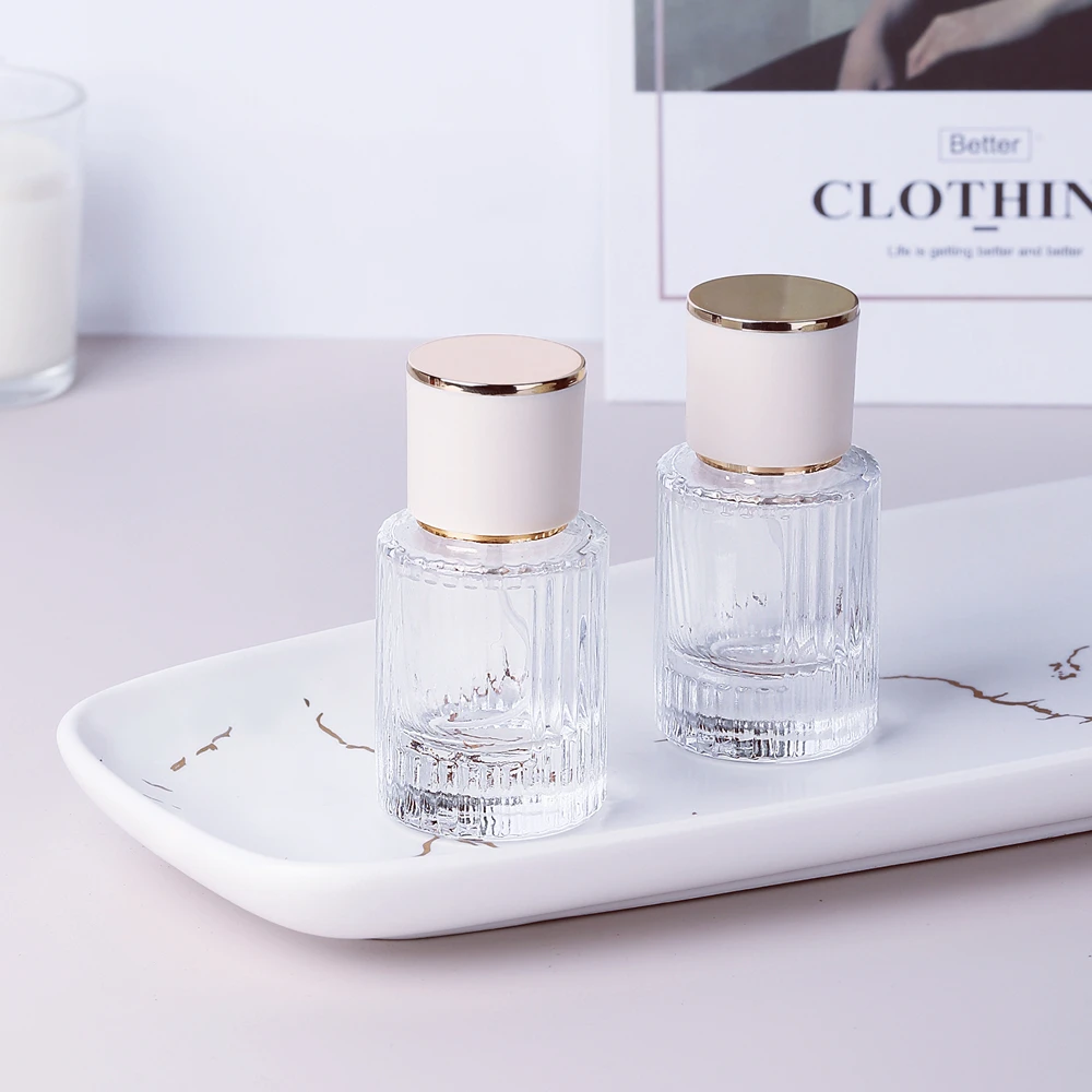 1pcs 30ml 50ml Luxury Crystal Glass Perfume Bottle Vintage Empty