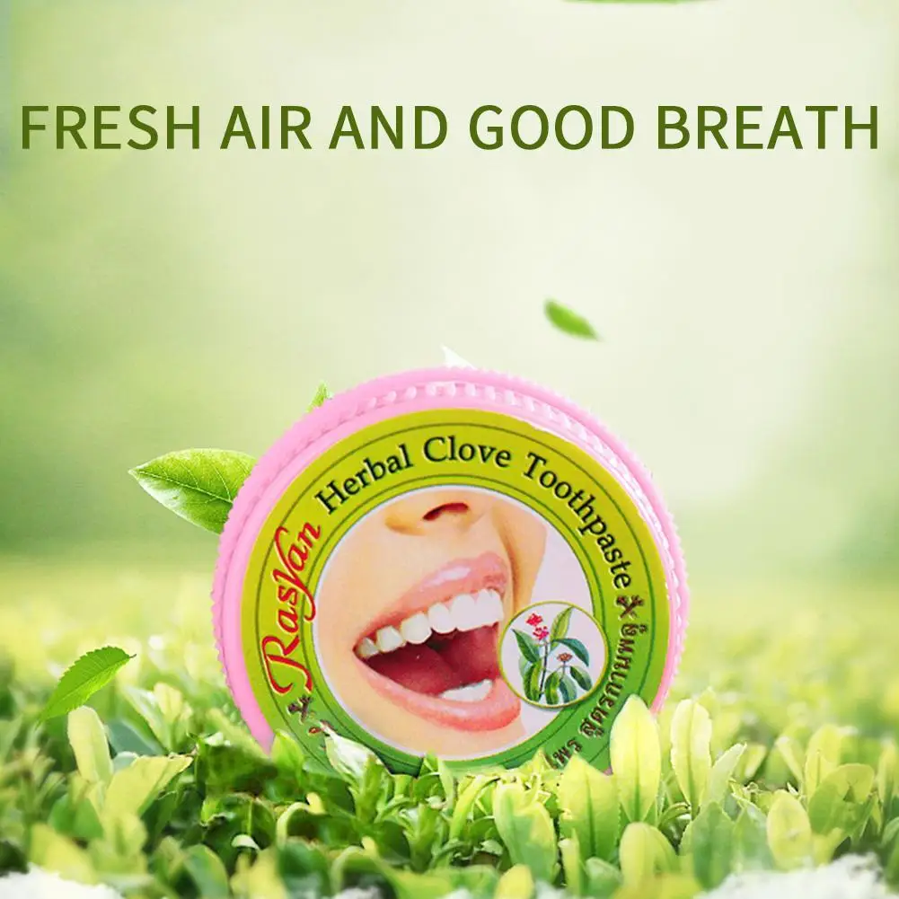 Natural Herbal Thailand Toothpaste Powder Tooth Whitening Toothpaste Dentifrice Tooth Paste Mint Oral Clean Care 25g tooth powder