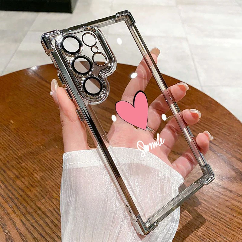 Minimalist Love Heart Pattern Phone Case Cover
