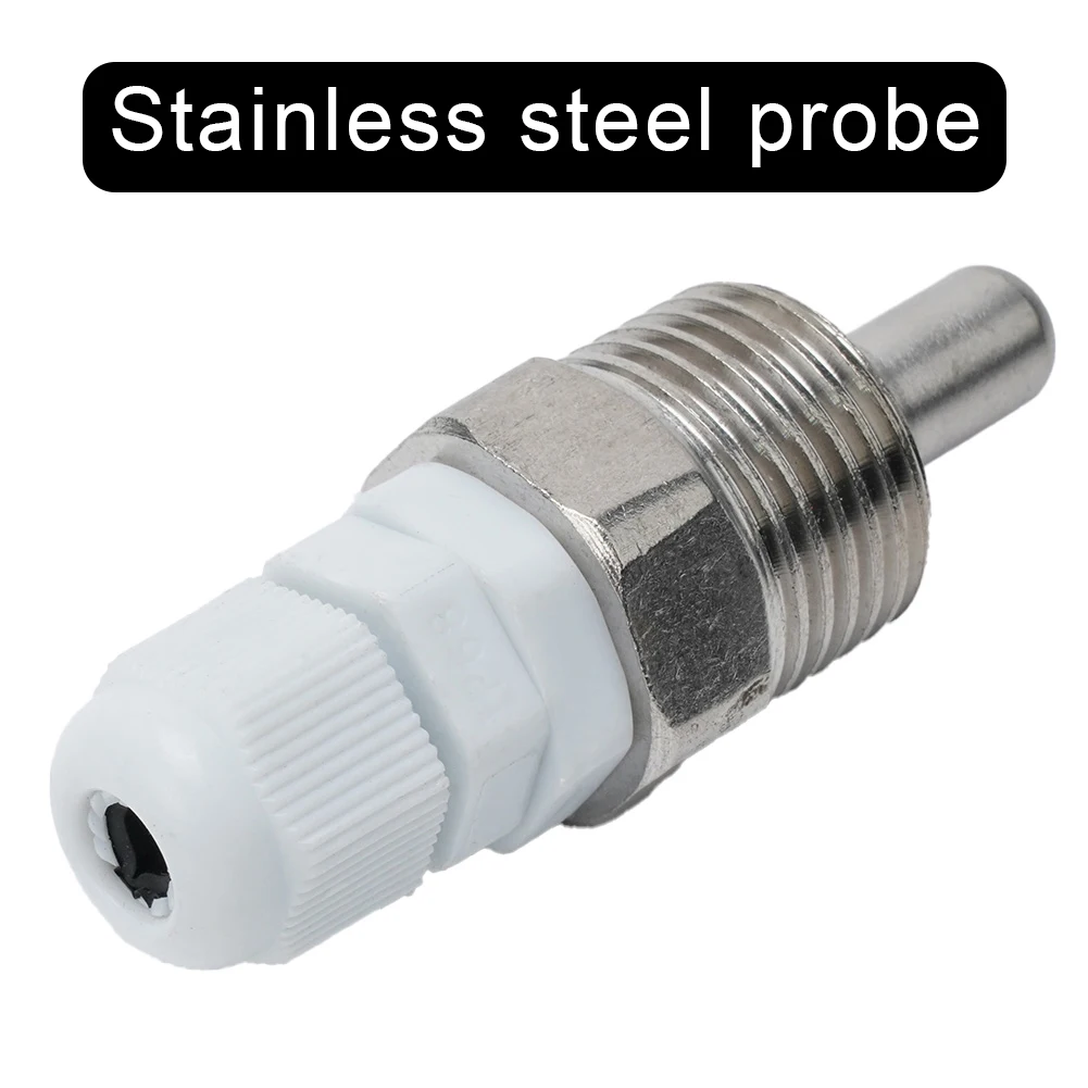 

30-200mm Thermowell BSP(G) Type 1/2\" DN15 Thread Stainless Steel Probe Water Tank Protective Parts Solar Accessories