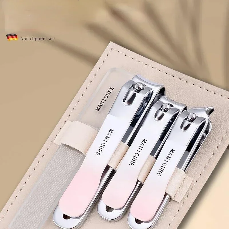 Newborn Nail Care Clipper Set Baby Manicure Set Safe Scissor Cutter 4-piece Child Care Healthcare Kits Baby Tools
