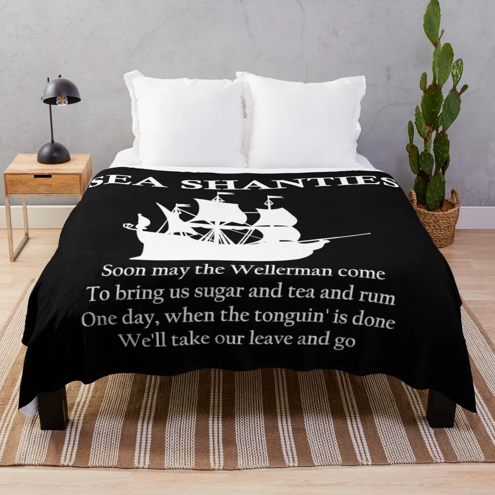 

Одеяло с рисунком корабля