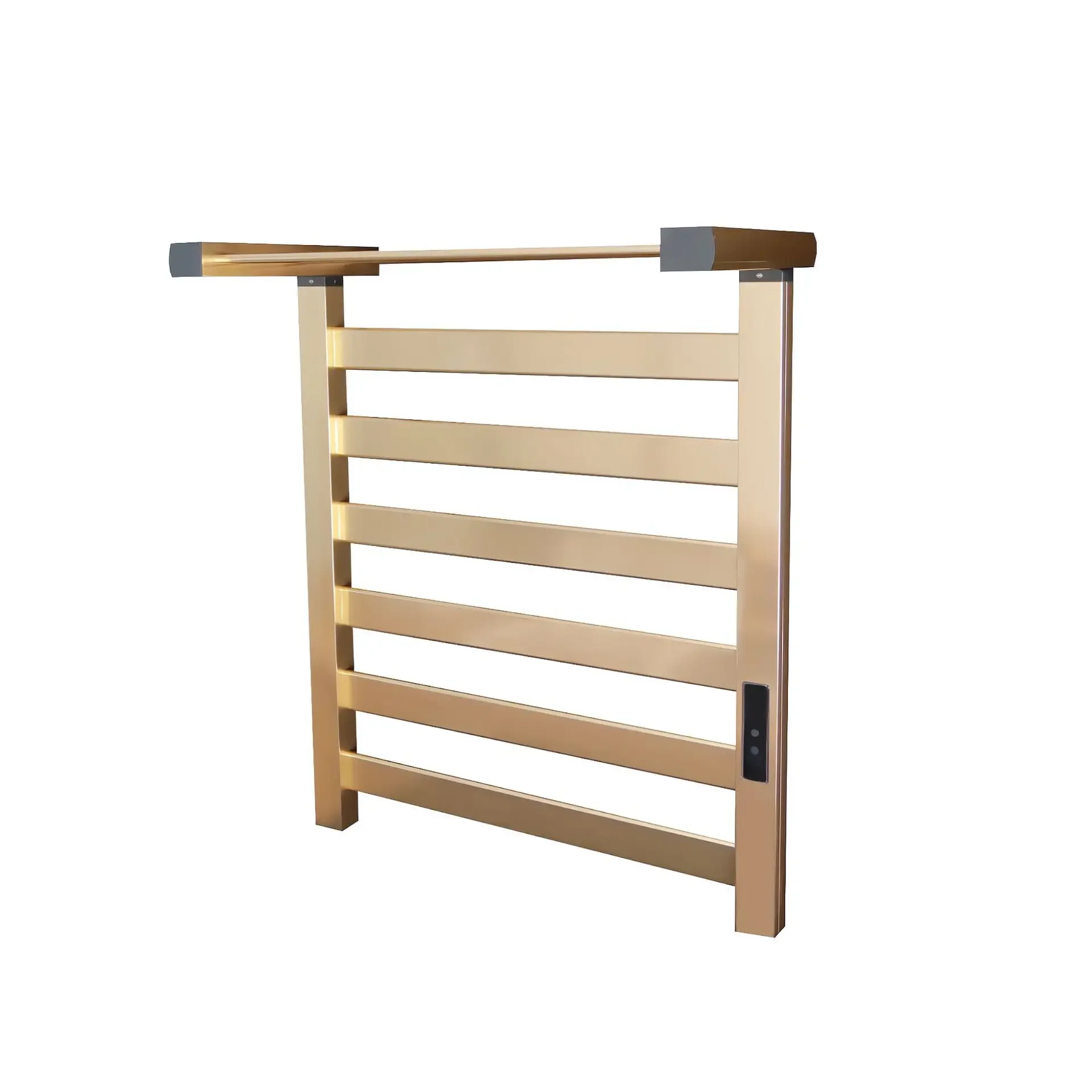 

Heating towel rack electric towel rack cross-border constant temperature drying touch bathroom bathroom towel bar hole-free.