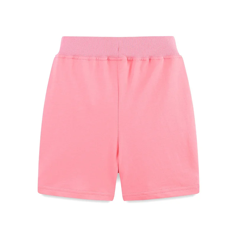 Jumping Meters 2-7T Summer Shorts For Boys Girls Pockets Flower Applique Baby Drawstring Toddler Short Pants Fashion Kid Clothes