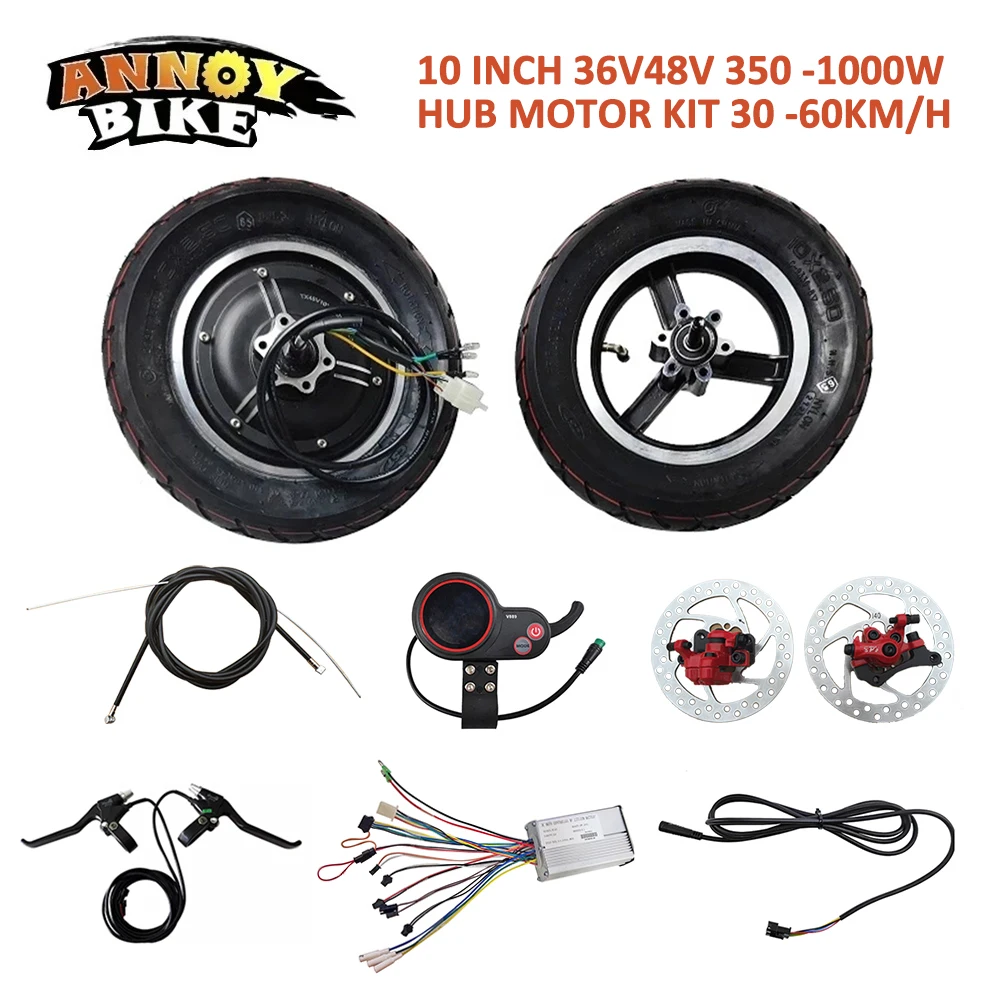 Electric Scooter Kit 10 Inch Hub Motor 