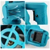2 in 1 21V Cordless Electric Air Blower & Suction Leaf Computer Dust Cleaner Collector Power Tools For Makita 18V Battery Power 5