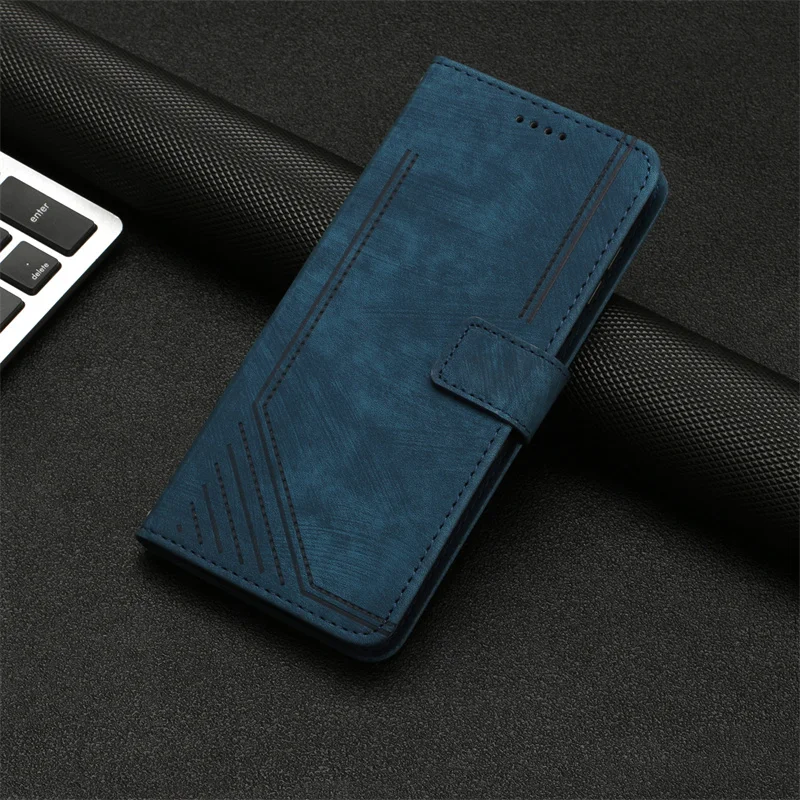 Leather Phone Wallet Case - Anti-Fall Protective Cover