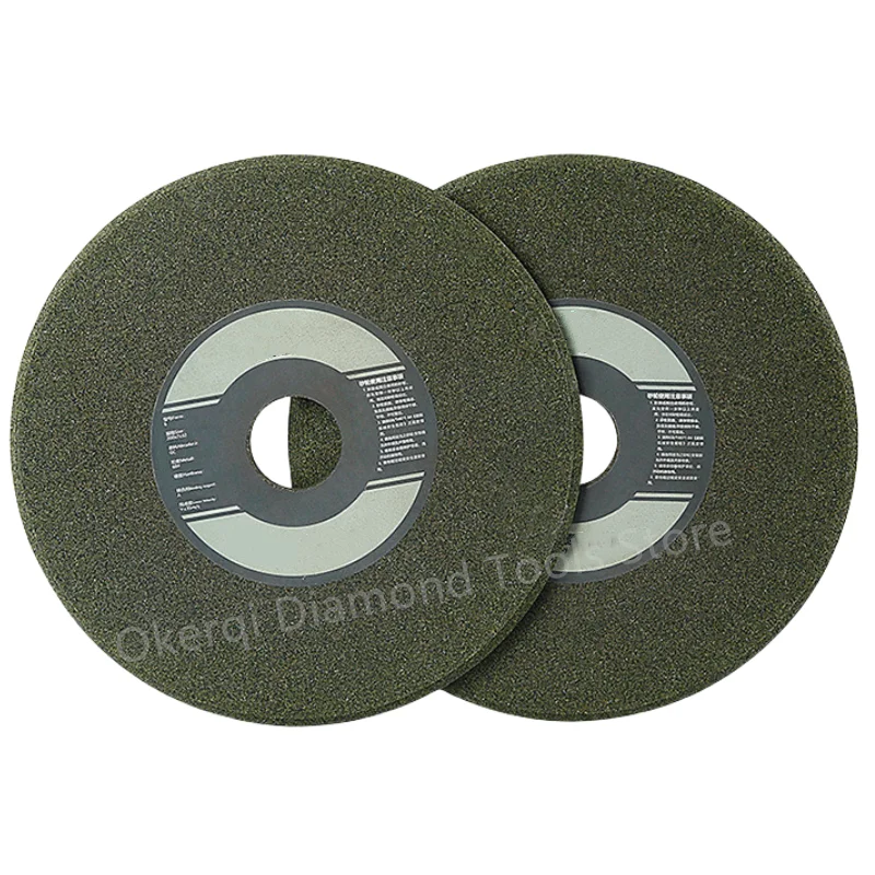 

200 мм настольный шлифовальный круг из карбида кремния абразивный шлифовальный круг для каменного сплава керамический Металл шлифовальный Полировочный режущий