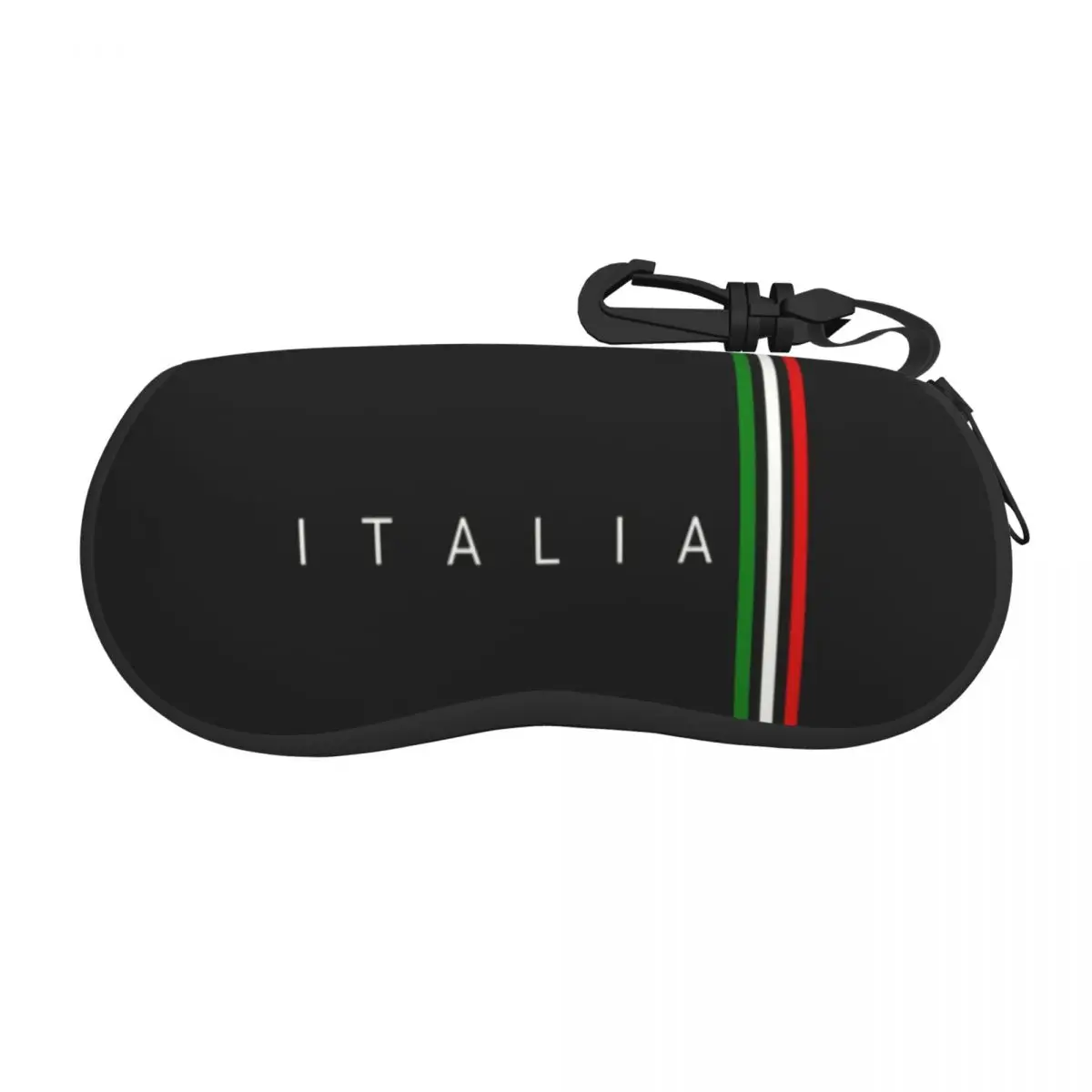 

Italy Flag Eyeglass Glasses Case Men Women Soft Italy Qatar Sunglasses Protective Box