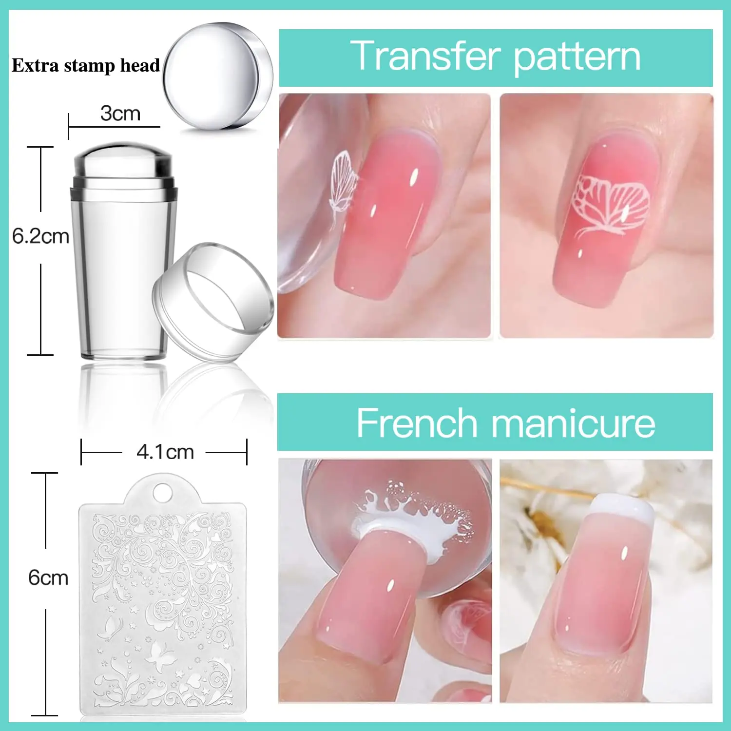 Biutee Nail Stamping Plates Template Tiger Zebra Leopard Print Animal Image Stainless Steel Stencil Nail Art Template Texture 2