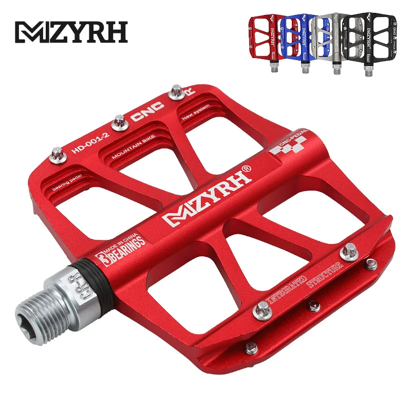 Mzyrh S2 S11 S12 Bike Pedals Bicycle Pedal Nonslip Mtb Pedals Aluminum Alloy Flat Applicable