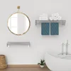 Wall Mounted Clothes Drying Rack,Stainless Steel Foldable Drying Rack for Laundry Room/Bathroom Tower，Easy 5