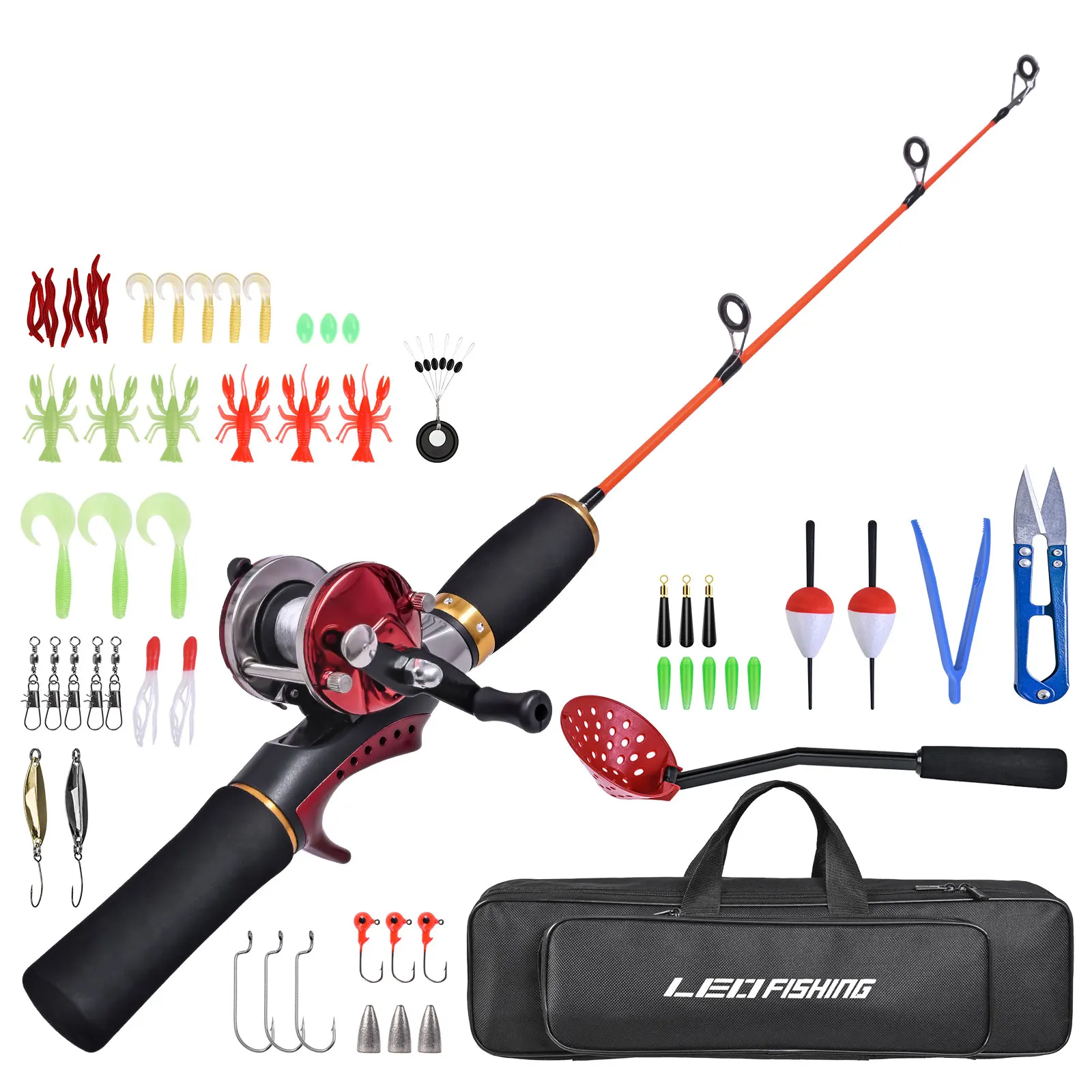 Complete Fishing Kit Rod Reel - Rod Combo - AliExpress