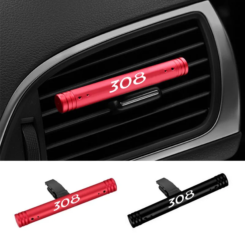 Conditioning air outlet aromatherapy decoration vehicle aromatherapy hidden aromatherapy stick For Peugeot 308 Car Accessories