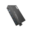 Sipolar A4U30 36W Powered Metal 4 Port USB 3.0 Super Speed Charger Hub Splitter With Din Rail Bracket 12V 3A Power Adapter 1