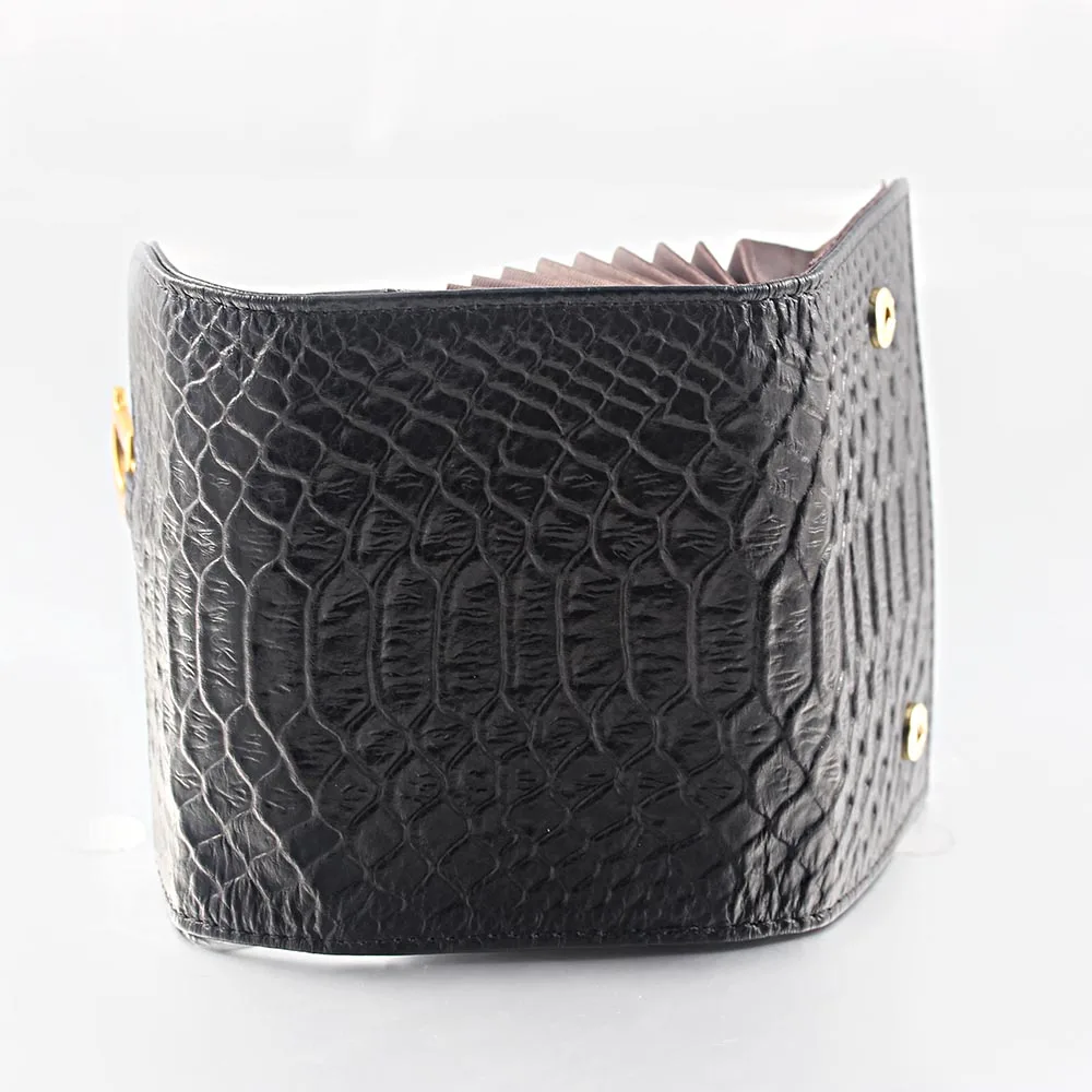 Letter D Crocodile Leather Small Card Holder Multi-Card Card Women Wallet