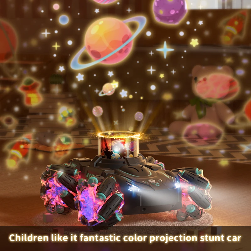 Remote Control 4WD RC Car with LED Lights for Kids