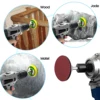 100pcs 2 Inch Sanding Discs Pad 80-3000 Grit Sandpapers with 1/4 Inch Drill Attachment Hook and Loop Backing Pad for Angle 5