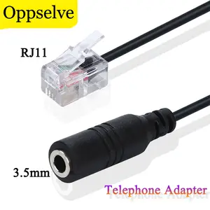 COMNEN RJ9 -RJ9/RJ11-RJ45 Telephone Data Cable 4P4C 6P4C 8P4C Male to Male  Modular Data Cord Handset Voice Extension Data Cable - AliExpress