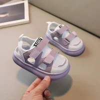 New Summer Breathable Mesh Shoes Children Sport Shoes Boys Girls Hollow Out Skate Cool Fashion Baby Children Sandals 2