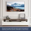 70" TV Stand for TV up to 70", Modern Home Entertainment Center with Open Shelves and Drawers, Media Console Table 3
