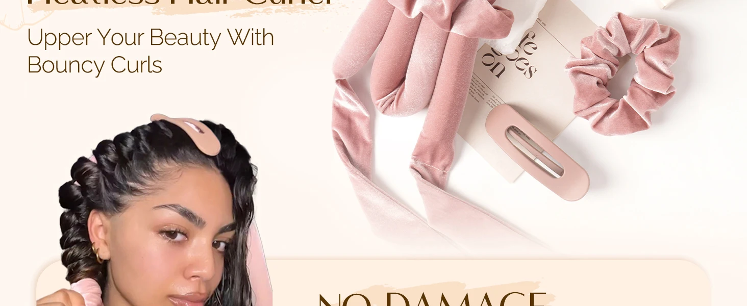 heatless hair curler