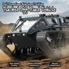 JJRC 2.4G Remote Control Tracked Tank with Lights Simulation Tank Model High Speed RC Off-road Vehicle Climbing Tank Car Boy Toy 3