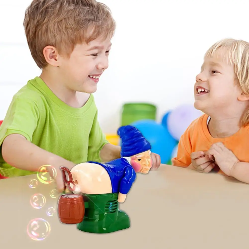 Christmas Santa Claus Bubble Blower with Music Light Gnomes Farting Bubble Toy Xmas Gift for Boys Girls Children E5P5 6