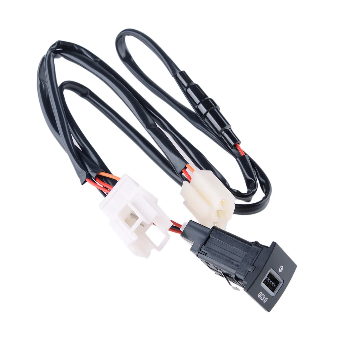 

DWCX QC3.0 USB Port Hub Charger Fit for VW Golf GTI R-Line MK5 MK6 Jetta Touran Scirocco 2013 2012 2011