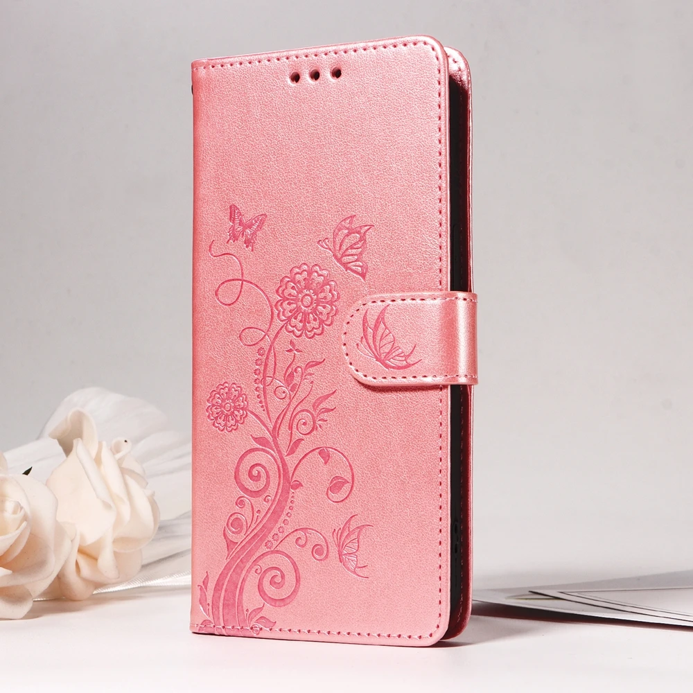 Magnetic Floral Leather Wallet Phone Case Cover