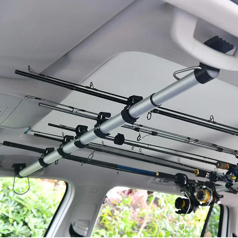 New 2/4/6Pcs Nylon Car Rod Holder Strong Belt With For Vehicle Bar Rods Rack Portable Pole Strap Fishing Tool Accessories 1 New 2/4/6Pcs Nylon Car Rod Holder Strong Belt With For Vehicle Bar Rods Rack Portable Pole Strap Fishing Tool Accessories 1