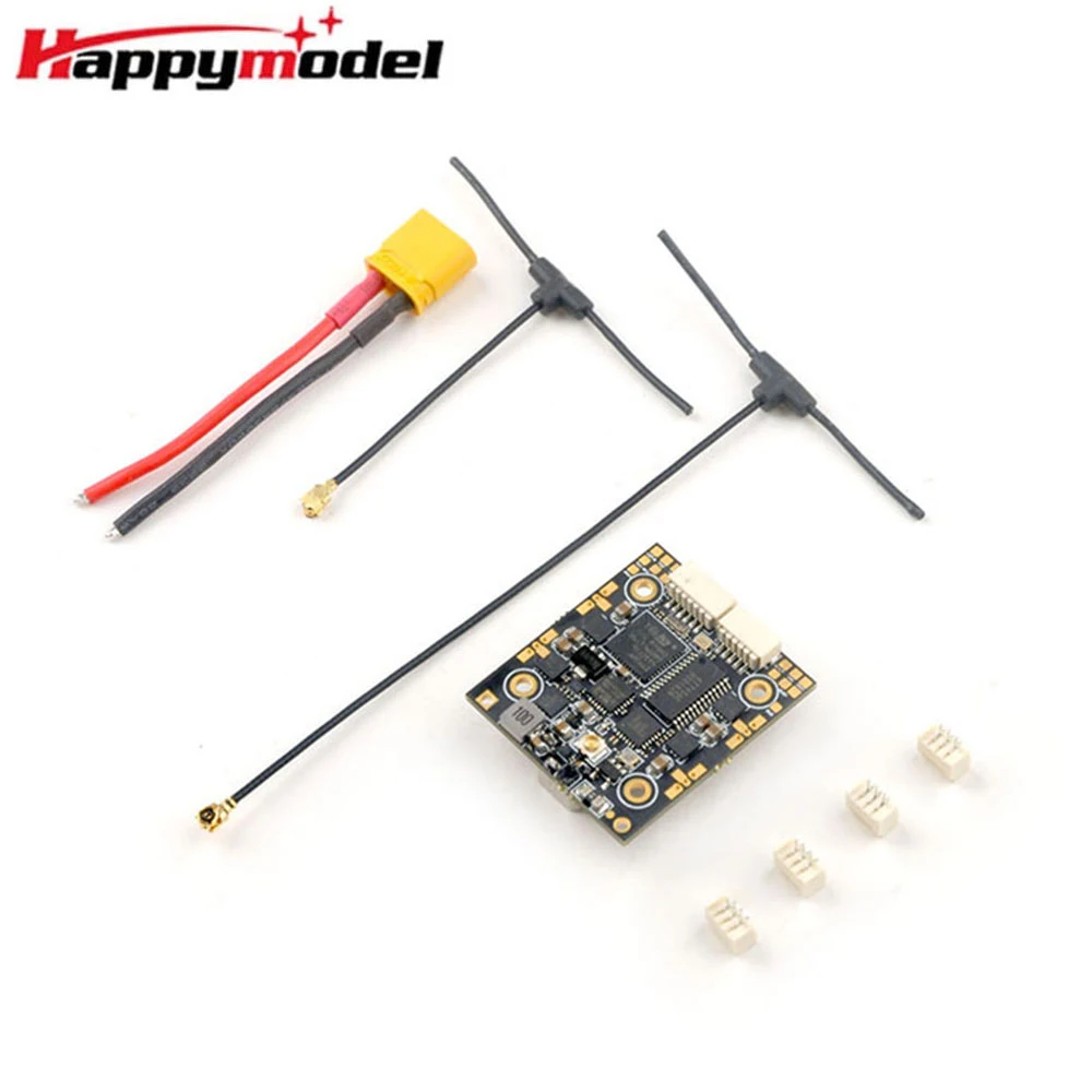 

Happymodel ExpressLRS AIO 4in1 Flight controller built-in SPI 2.4G ELRS 12A Blheli_s ESC 2-4S for RC Toothpick FPV Racing Drone