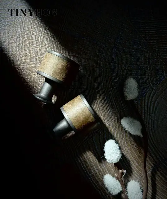 ลูกบิดลิ้นชักหนังวัวขนาดเล็กแบบรูเดียว Tinyhob  มือจับโบราณสำหรับตู้  มือจับเฟอร์นิเจอร์  ลูกบิดตู้เสื้อผ้า  มือจับตู้เสื้อผ้า 1