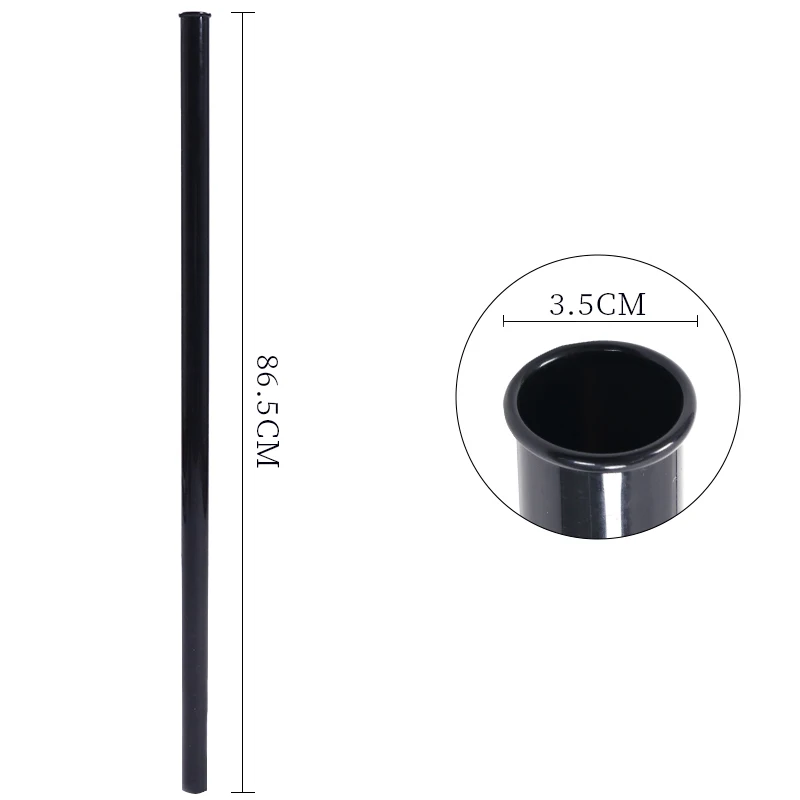 Golf Club protection Tube 14 PCS Black Plastic Suitable For All Clubs Golf Bag Tubes