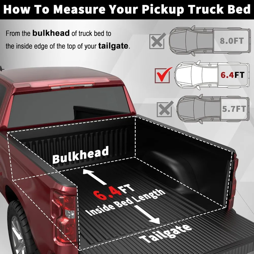 Soft Quad Truck Bed Tonneau Cover 2