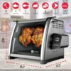 Showtime Large Capacity Rotisserie & BBQ Oven Modern Edition, Simple Switch Controls, Silicone Door Tie, Perfect Preset Rotation 3