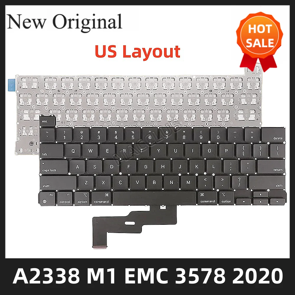 A2338 Tastiera Layout Usa Per Macbook Pro Retina 13 "A2338 M1 Emc 3578 2020 Anno Tastiera